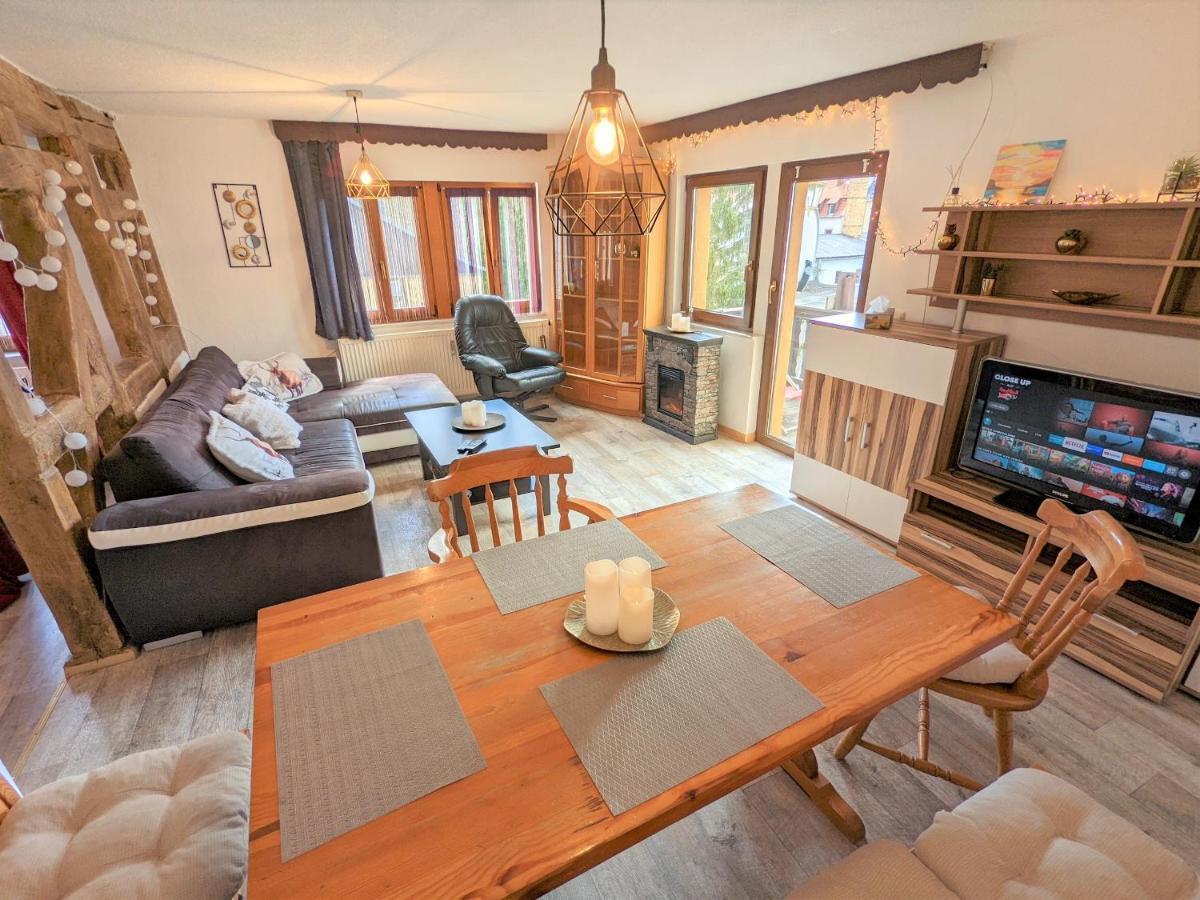Urlaubstraum Mit Pool, Terrasse & Fluss Im Garten - Ut Apartment Sebnitz Ngoại thất bức ảnh